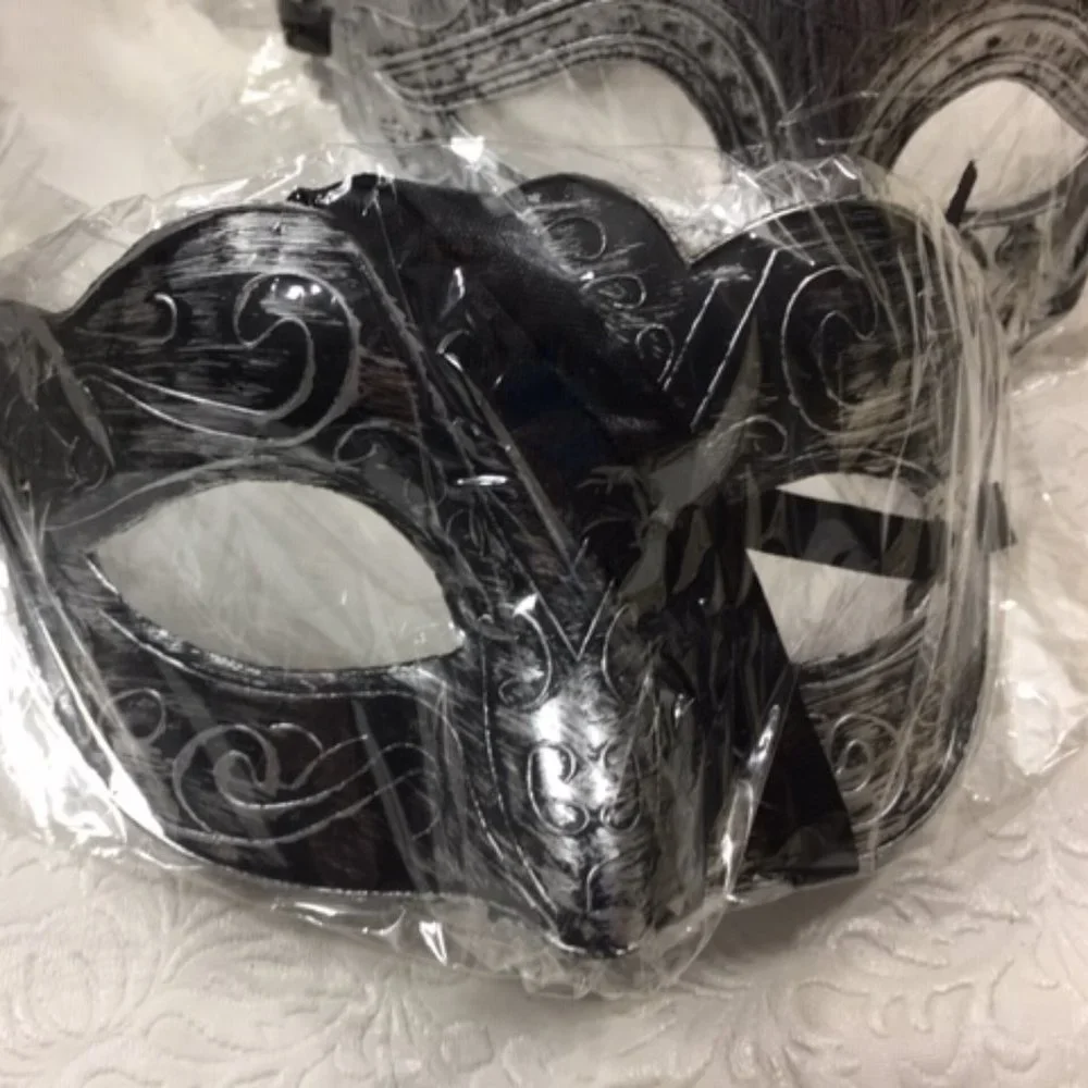 NEW Assorted Designs 11 Victorian Eye Masks Costume Ball Novelty w/Ribbon Ties